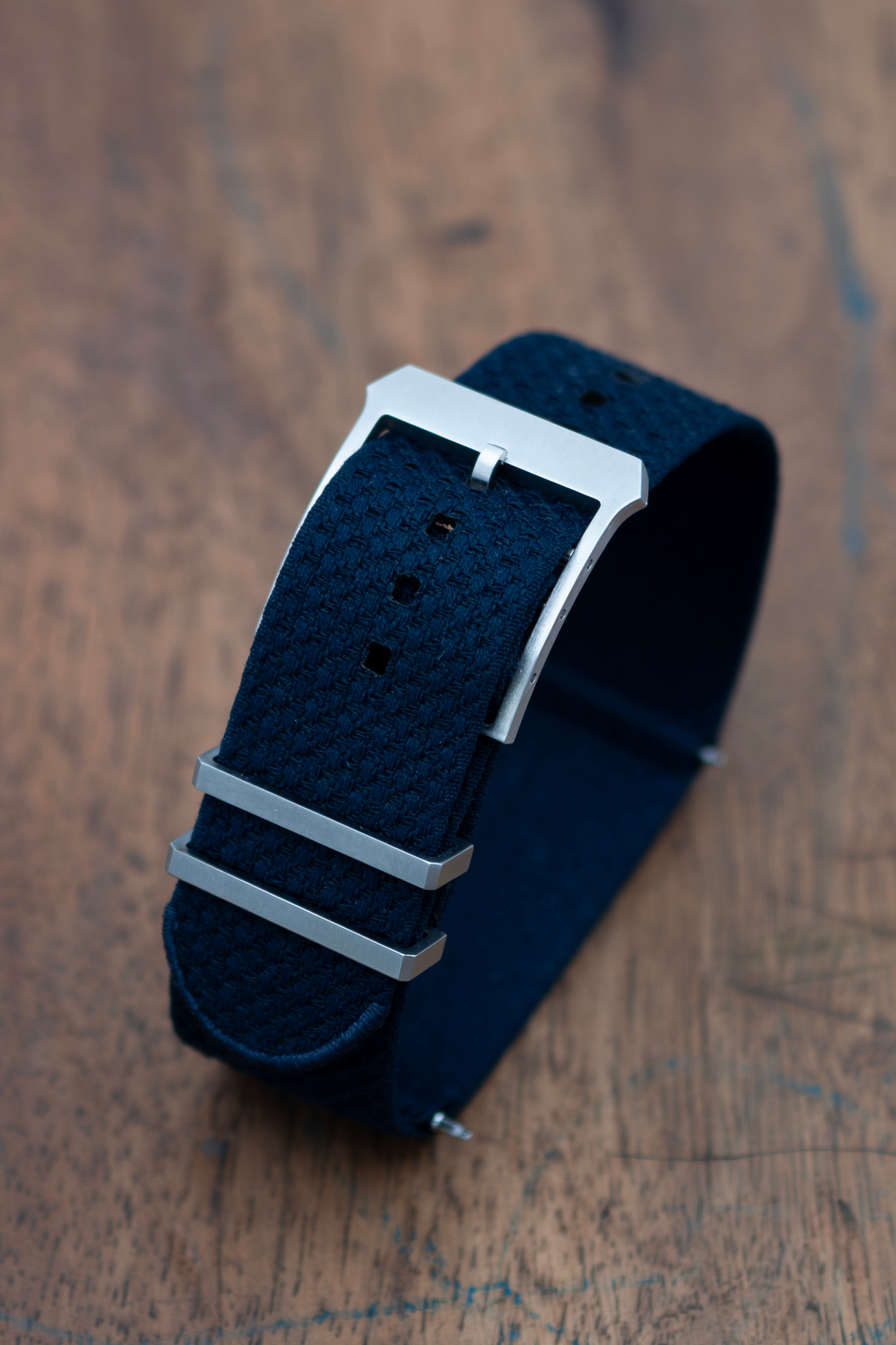 BRACELET JF-0001 NAVY 22MM