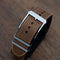 BRACELET BANDE ARMUREE CUIR CLAIR