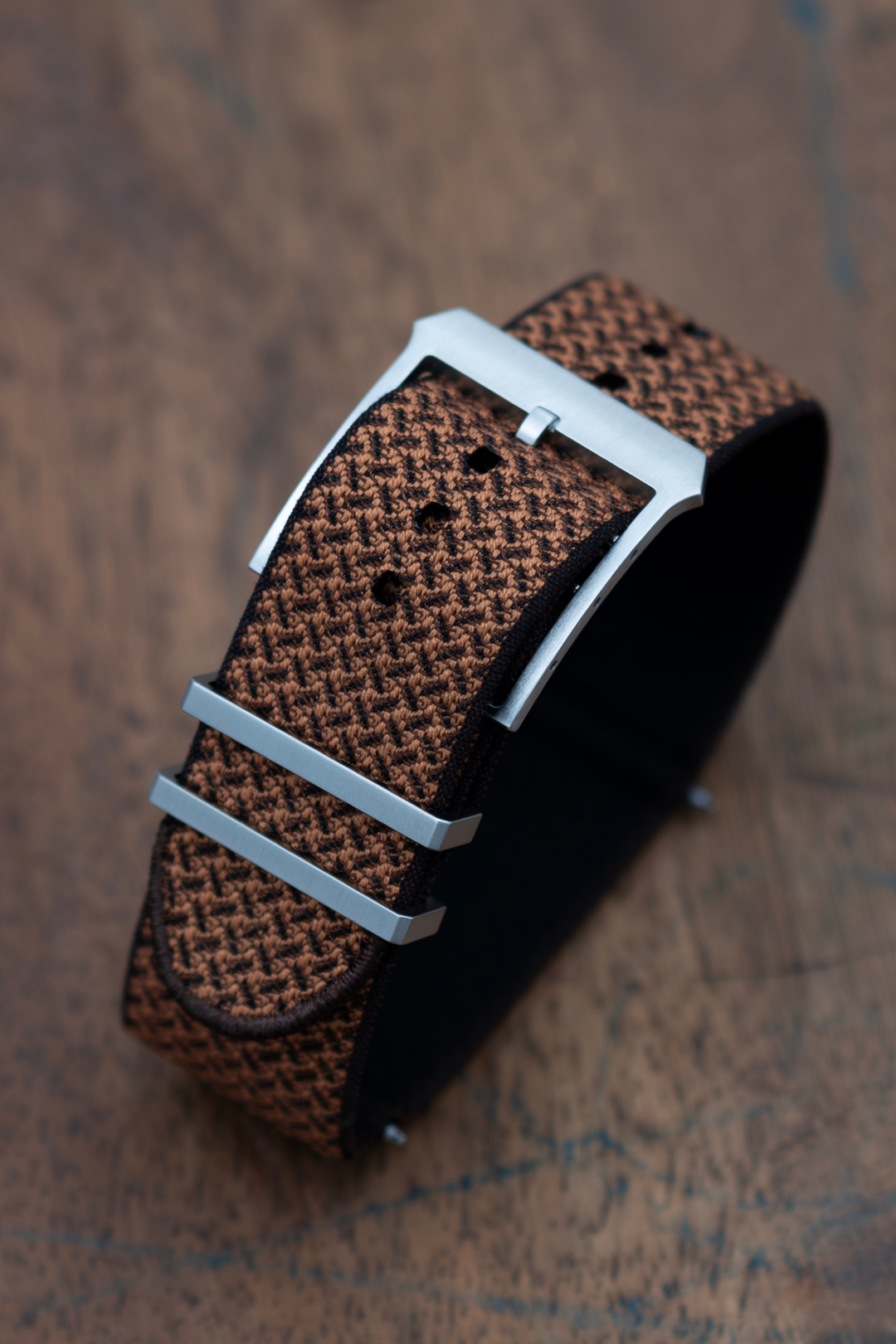 BRACELET JF-0003 BRUN 22MM