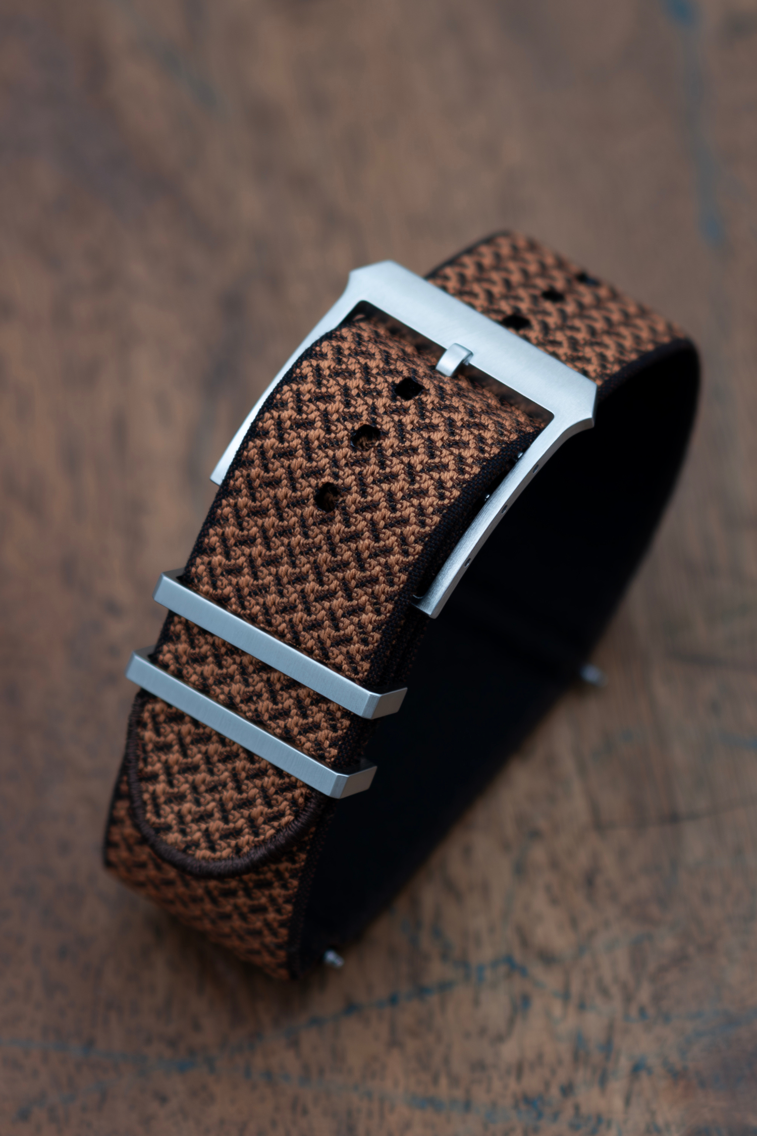 BRACELET JF-0003 BRUN 22MM