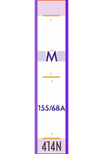 Photo du produit PUCE CELINE 414N M 155/68A de référence : 71476C01