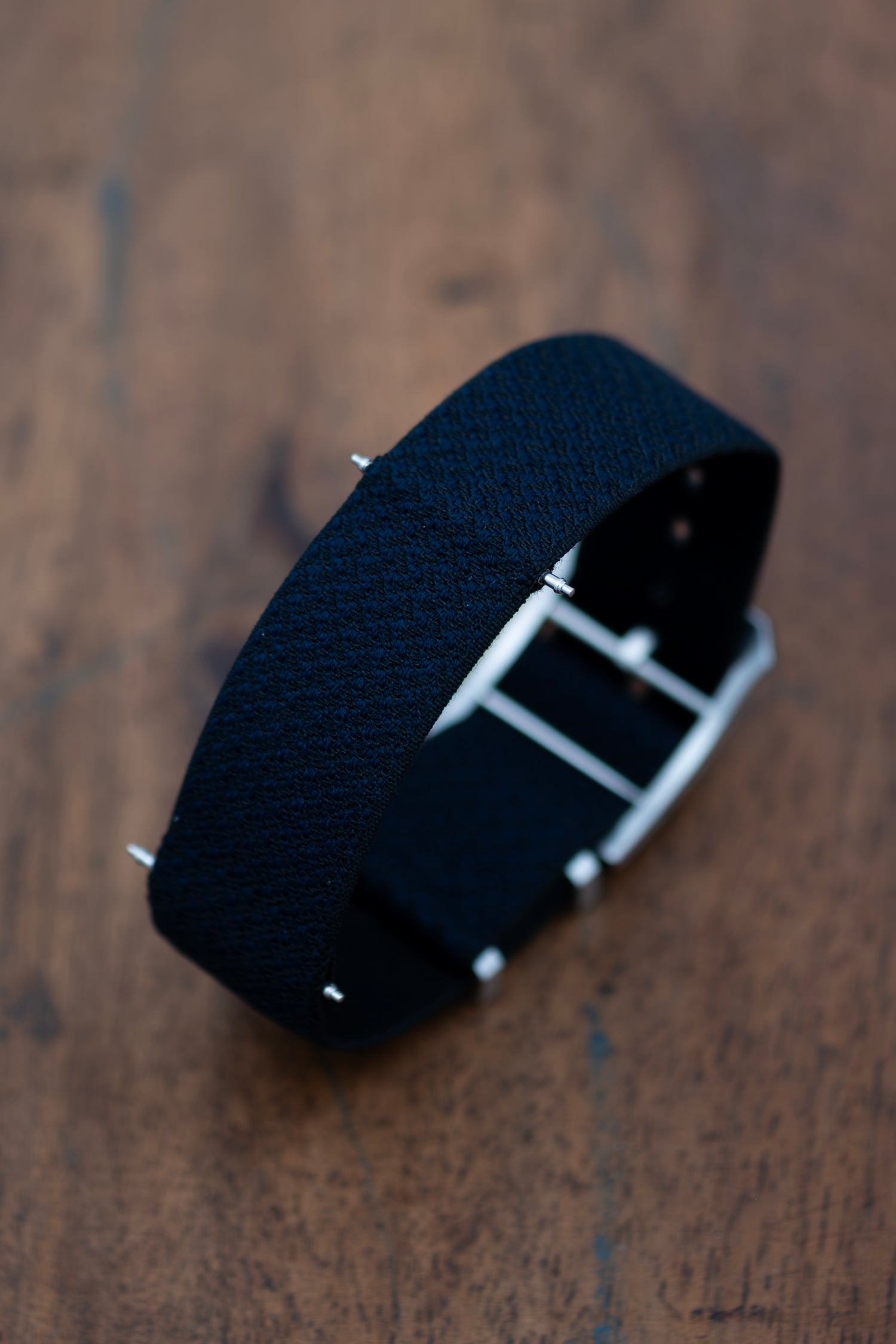 BRACELET JF-0003 BLEU MINUIT 20MM