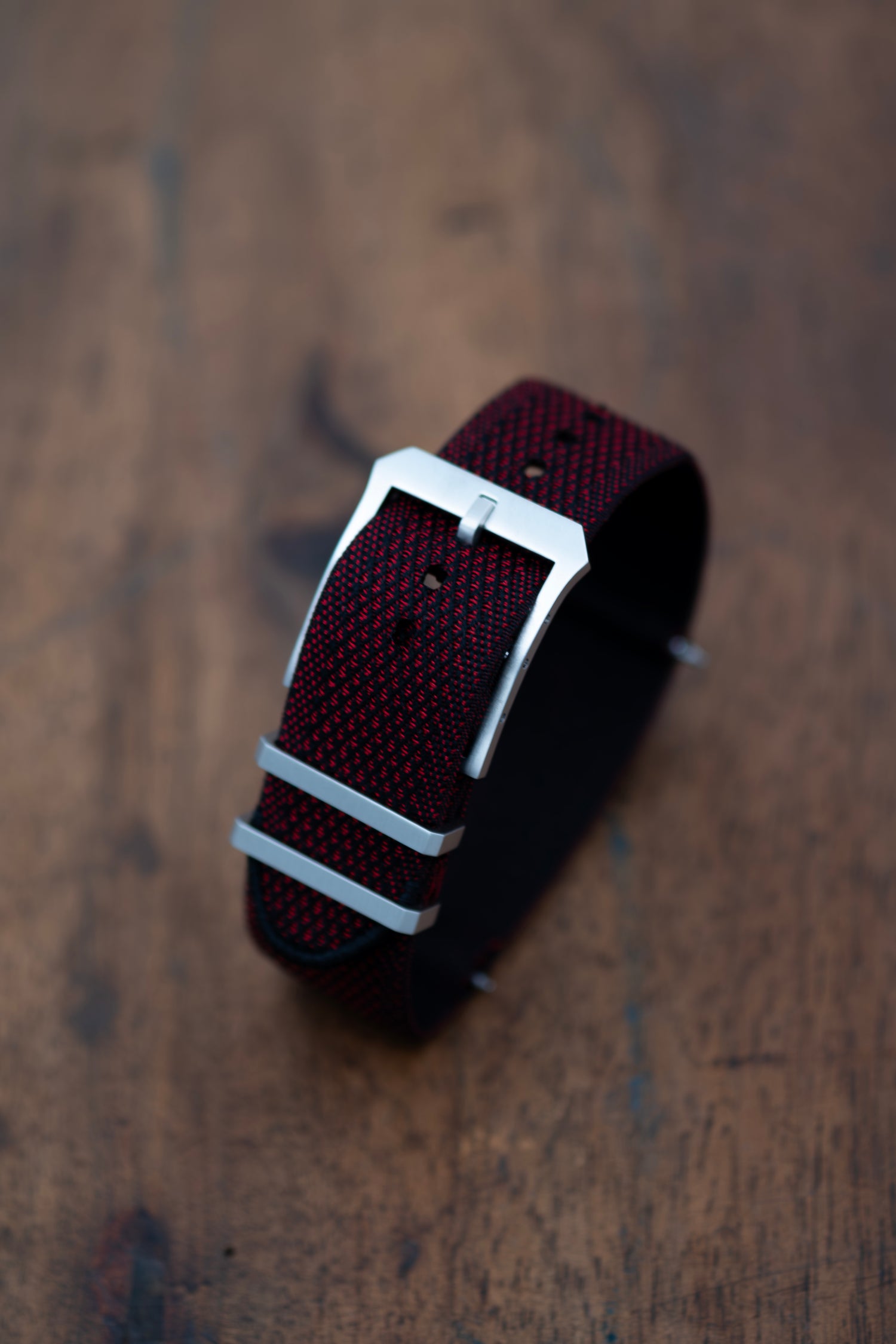 BRACELET JF-0002 BURGUNDY 20MM