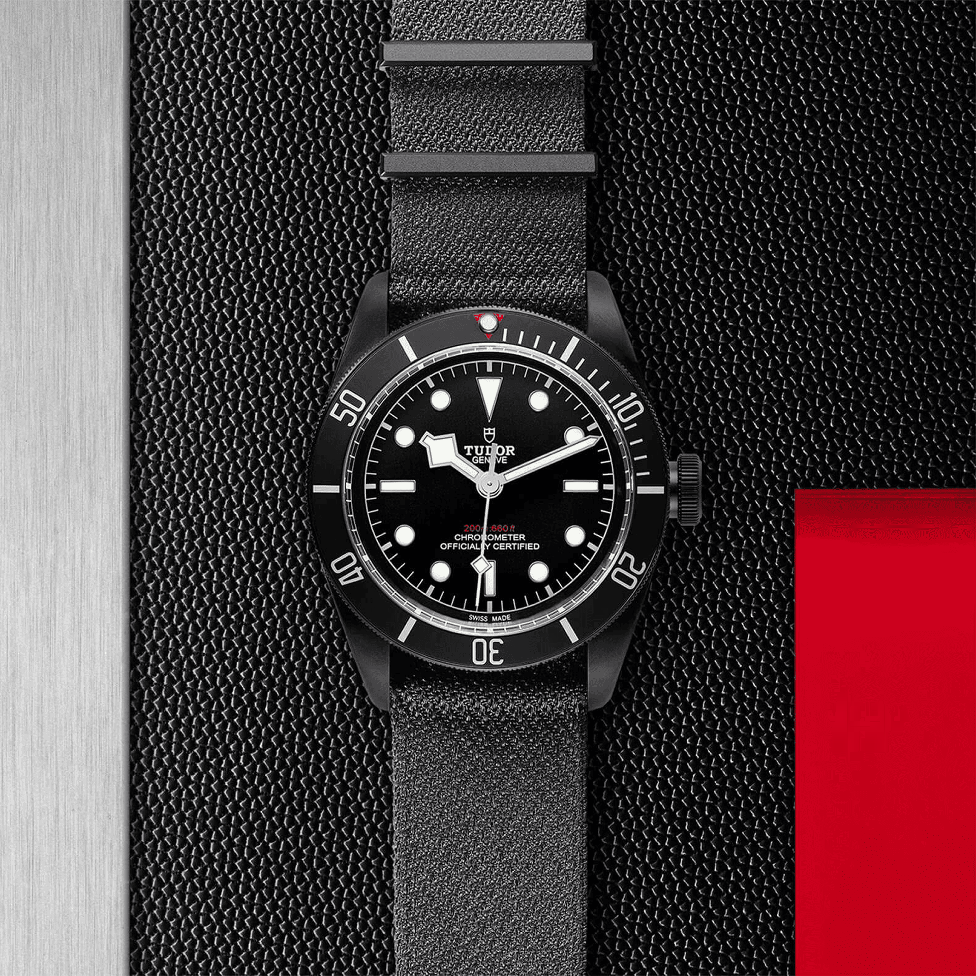 Montre Tudor black bay noir par Julien Faure